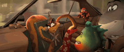 The Bad Guys Mr. Snake Vault GIF