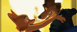The Bad Guys Mr. Wolf Dancing With Diane GIF
