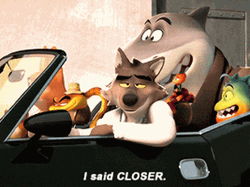 The Bad Guys Mr. Wolf Friends GIF