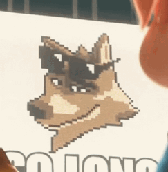 The Bad Guys Mr. Wolf Sunglasses GIF