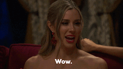 The Batchelor Cast Woman Wow Amazing Reaction  GIF