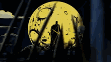 The Batman And Bats Flying Dc Comics Animation GIF