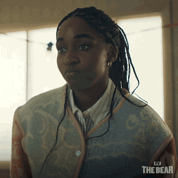 The Bear Sydney Adamu Awkward Smile GIF