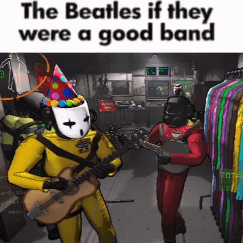 The Beatles If They Were A Good Band GIF