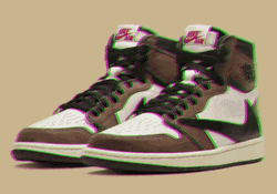 The Best Jordan 4 Brown And White GIF