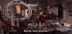 The Big Bang Theory Boy Do I Love America