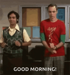 The Big Bang Theory Good Morning Dance