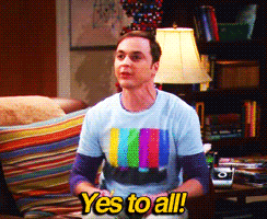 The Big Bang Theory Sheldon Yes To All
