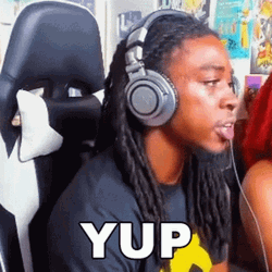 The Black Mastadonte Yup GIF