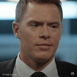 The Blacklist Donald Smile GIF