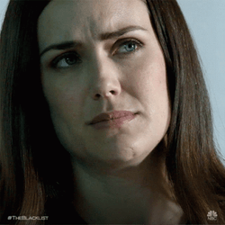 The Blacklist Elizabeth Closing Eyes GIF