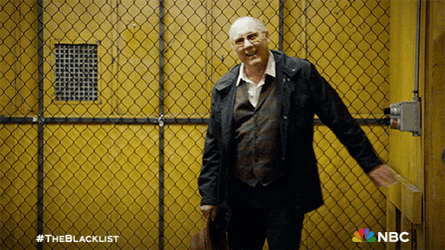 The Blacklist Red Arriving GIF