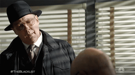 The Blacklist Red Killing Someone GIF