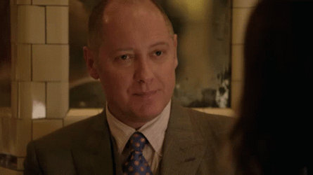 The Blacklist Red Smiling GIF