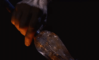 The Blob Crystal Saliva GIF