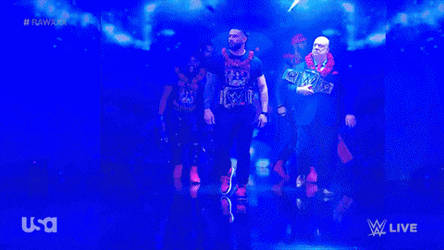 The Bloodline Wrestling Entrance GIF