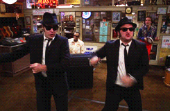 The Blues Happy Birthday Brother Funny Dance GIF