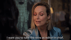 The Bold Type Jacquelyn Carlyle Giving Promotion  GIF