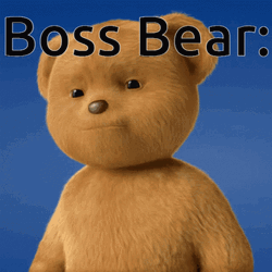 The Boss Bear GIF