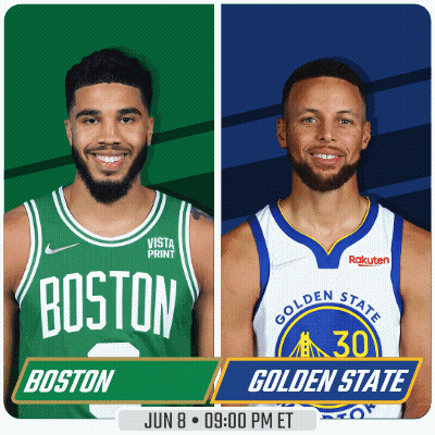 The Boston Celtics And Golden State Warriors Are Playing A Game On June 8 GIF