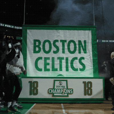 The Boston Celtics Are The Champions Of The 2024 Nba Playoffs GIF