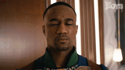 The Boys A Train Biting His Lower Lip GIF