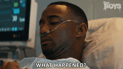 The Boys A Train In Hospital Bed GIF