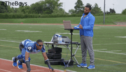The Boys A Train Running On The Track GIF