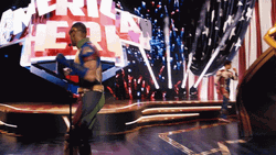 The Boys A Train Spinning On Stage GIF