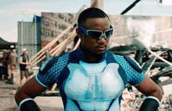 The Boys A Train With Hands On Waist GIF