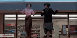 The Breakfast Club Party Dance Scene GIF