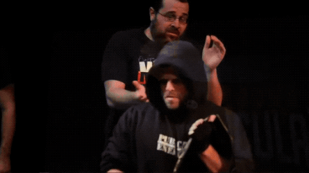 The Champ Is Here Raising The Belt GIF