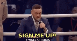 The Champ Is Here Sign Me Up GIF