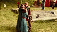 The Chronicles Of Narnia Characters Group Hug GIF