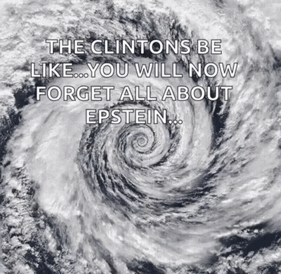 The Clintons Be Like You Will Now Forget All About Epstein .. GIF