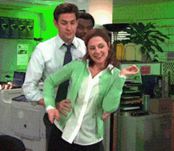 The Conga Office Celebration  GIF