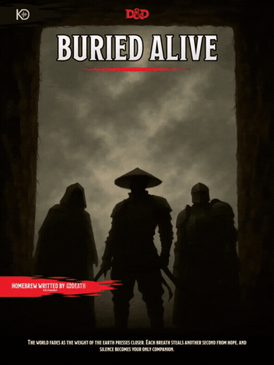 The Cover Of A Book Called Buried Alive Shows A Man In A Hat GIF
