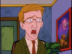 The Critic Melted Character GIF