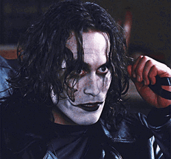 The Crow Eric Draven Breathing Heavily GIF