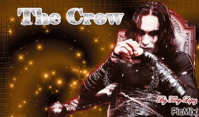 The Crow Poster Man In Chair GIF