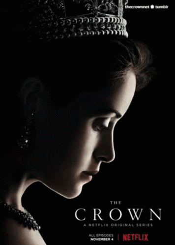 The Crown Poster Woman Wearing Tiara GIF