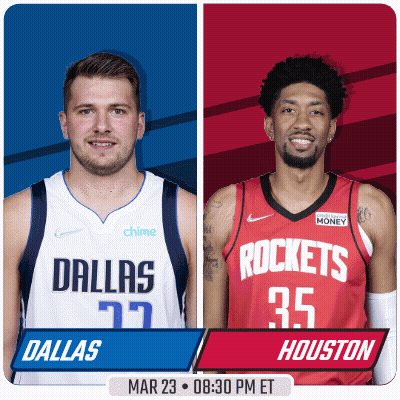 The Dallas Rockets Are Playing The Houston Rockets On March 23Rd GIF