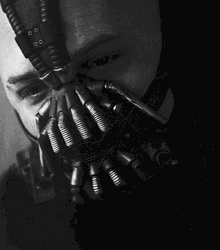 The Dark Night Rises Sad Bane GIF