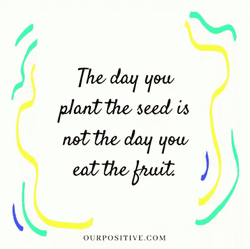 The Day You Plant The Seed Adage GIF