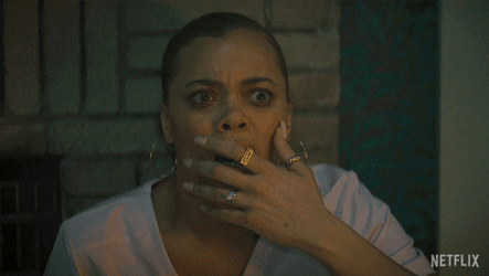 The Deliverance Shocked Woman GIF