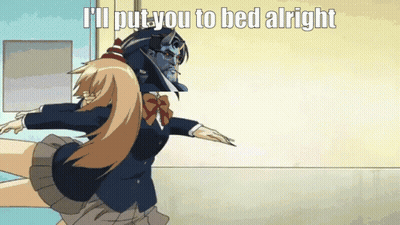 The Devil Is A Liar On Yellow Background GIF
