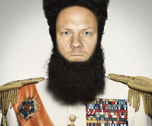 The Dictator Aladeen With Swapped Face GIF
