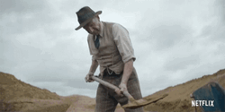 The Dig Digging GIF