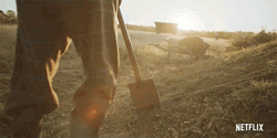 The Dig Digging Scene GIF