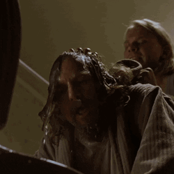 The Dude Getting Wet With Toilet Water GIF